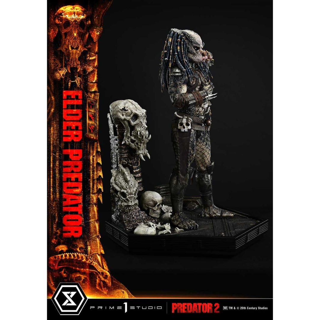 Predator 2 (Film) Elder Predator Deluxe Statue By Prime1 Studios -PCS Collectibles - India - www.superherotoystore.com