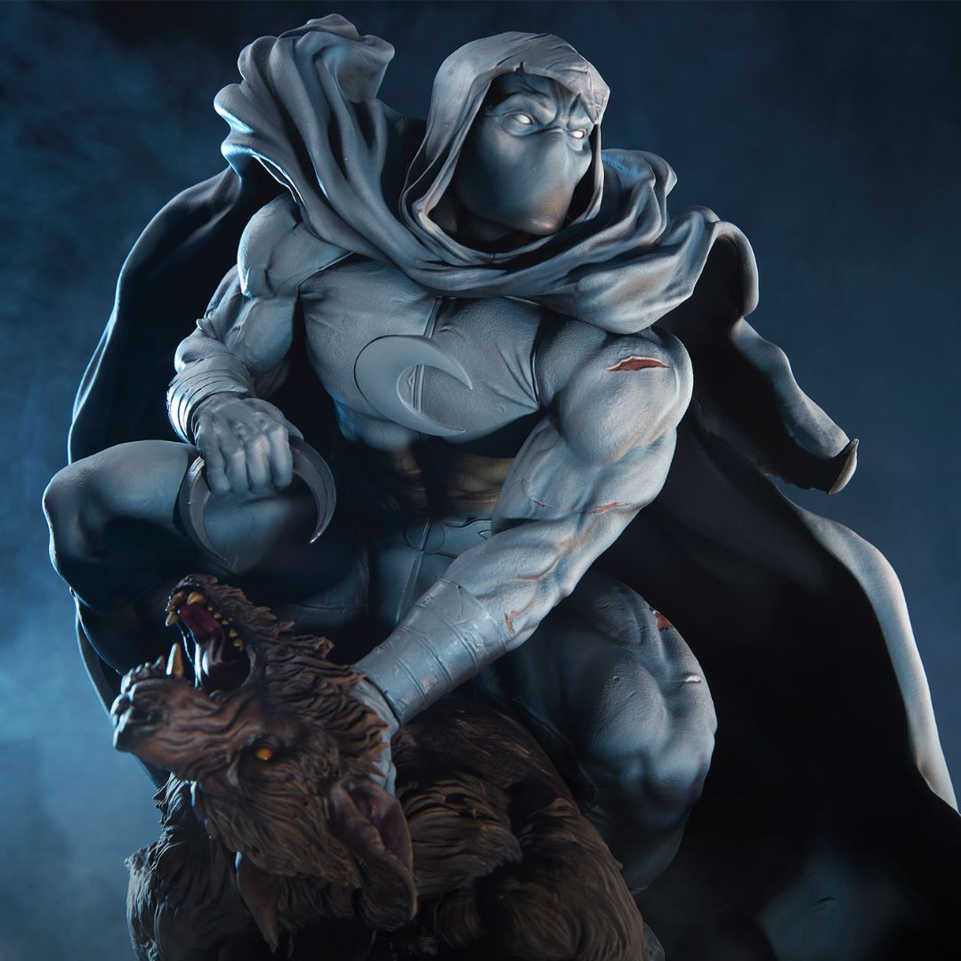Moon Knight Premium Format Statue By Sideshow Collectibles -Sideshow Collectibles - India - www.superherotoystore.com