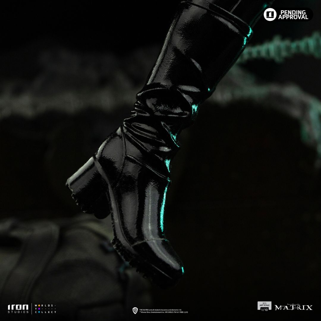 Matrix Trinity Art Statue By Iron Studios