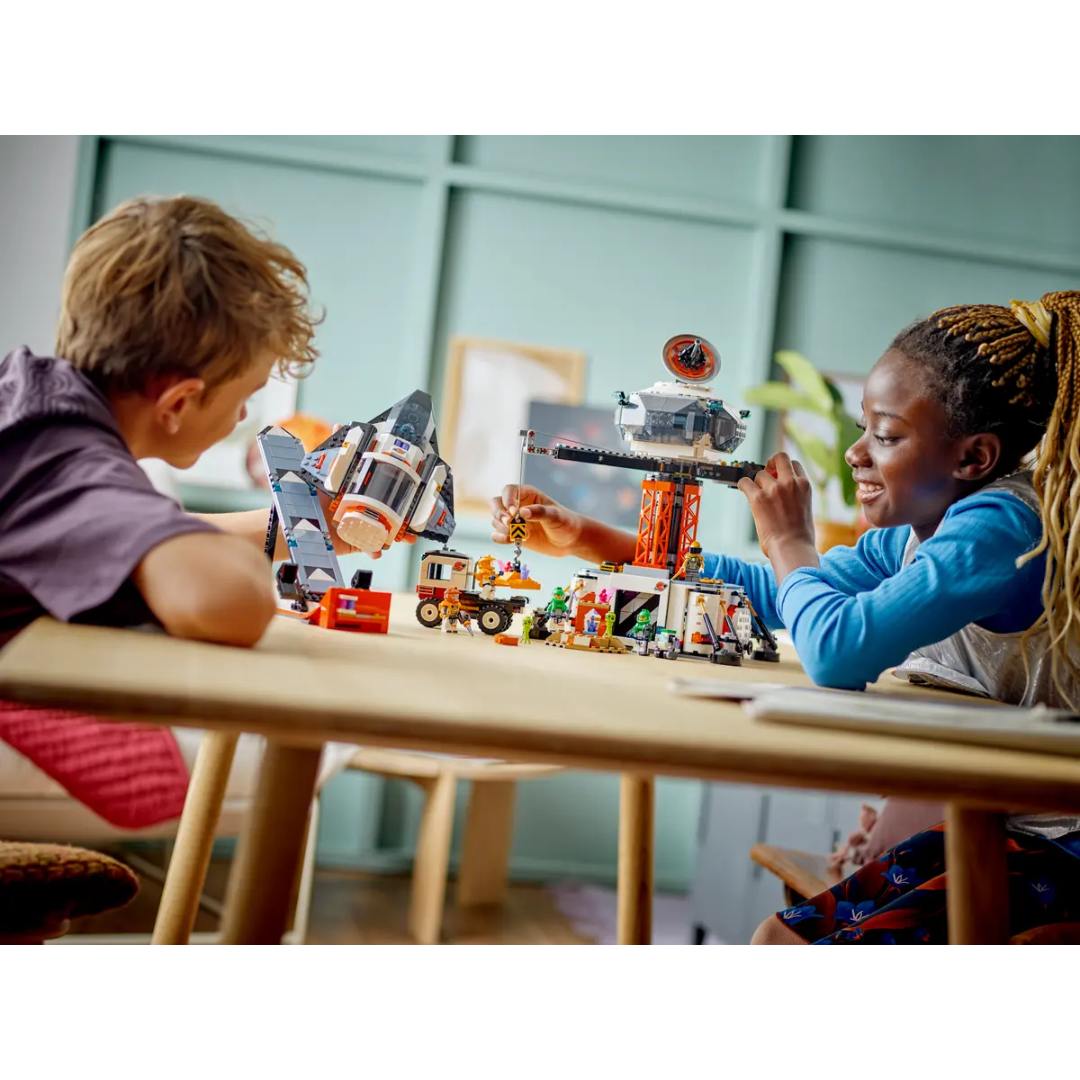 Lego City Space Base and Rocket Launchpad -Lego - India - www.superherotoystore.com