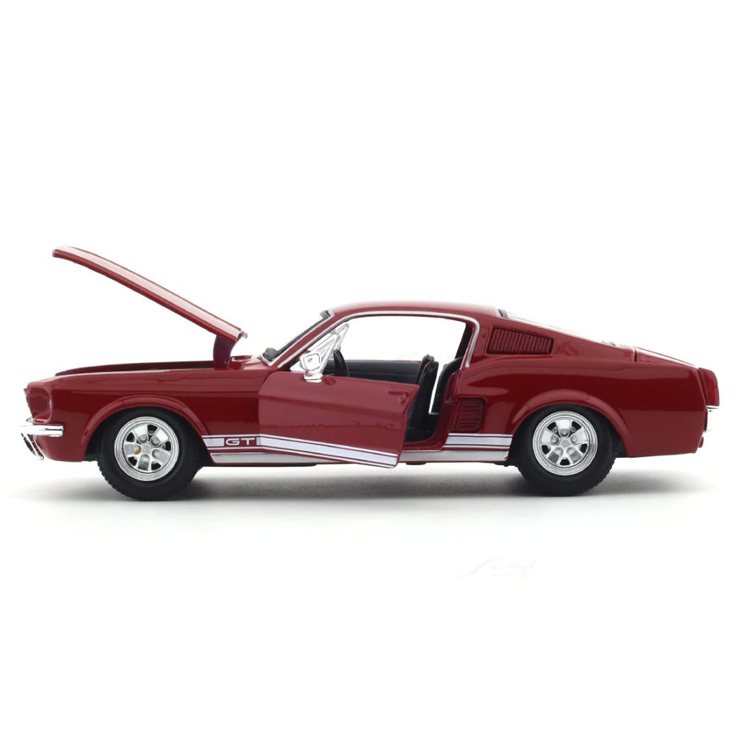 Red 1967 Ford Mustang GT 1:24 Scale Die-Cast Car by Maisto -Maisto - India - www.superherotoystore.com