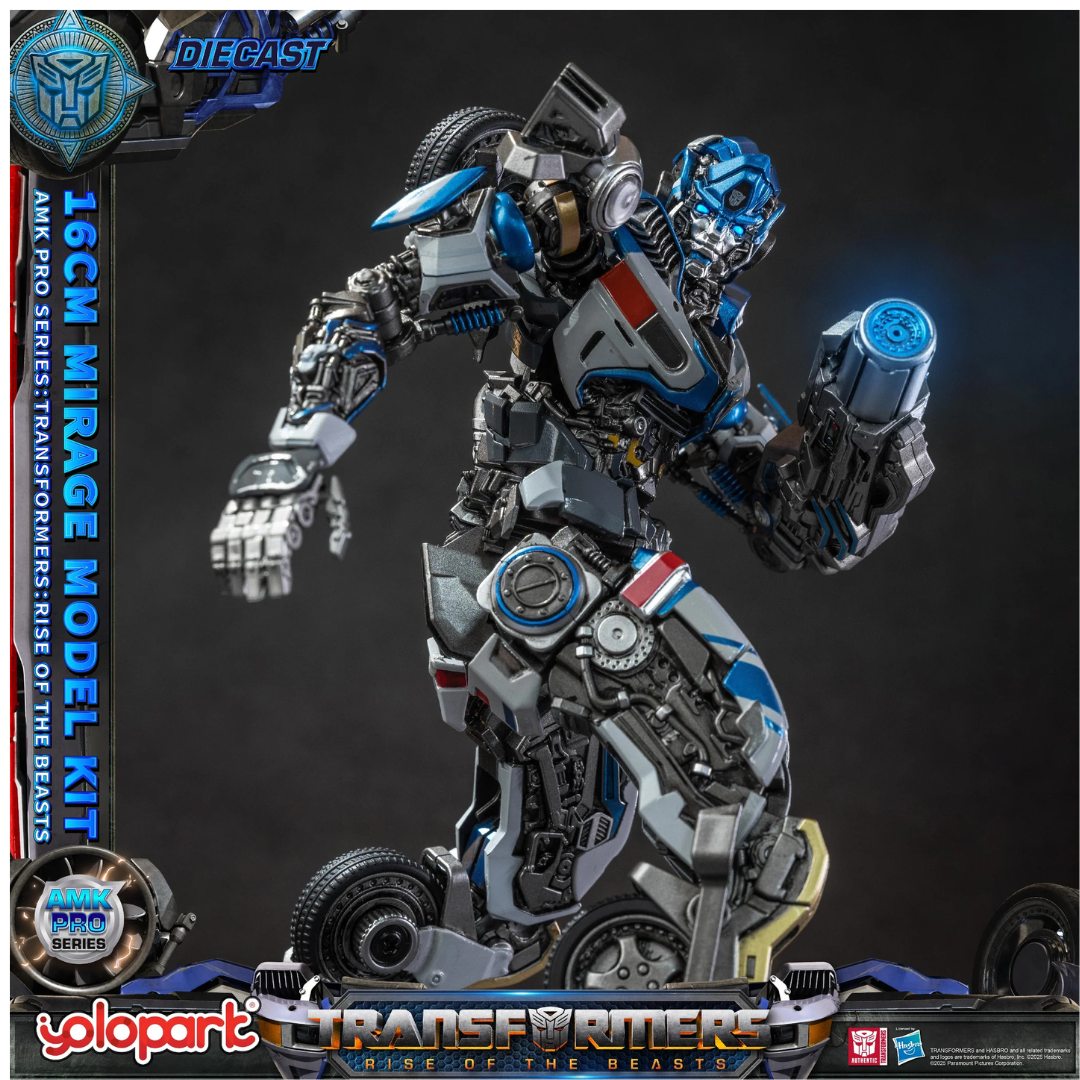 Transformers: Rise Of The Beasts Amk Series Mirage Model Kit By Yolo Park -Yolo Park - India - www.superherotoystore.com