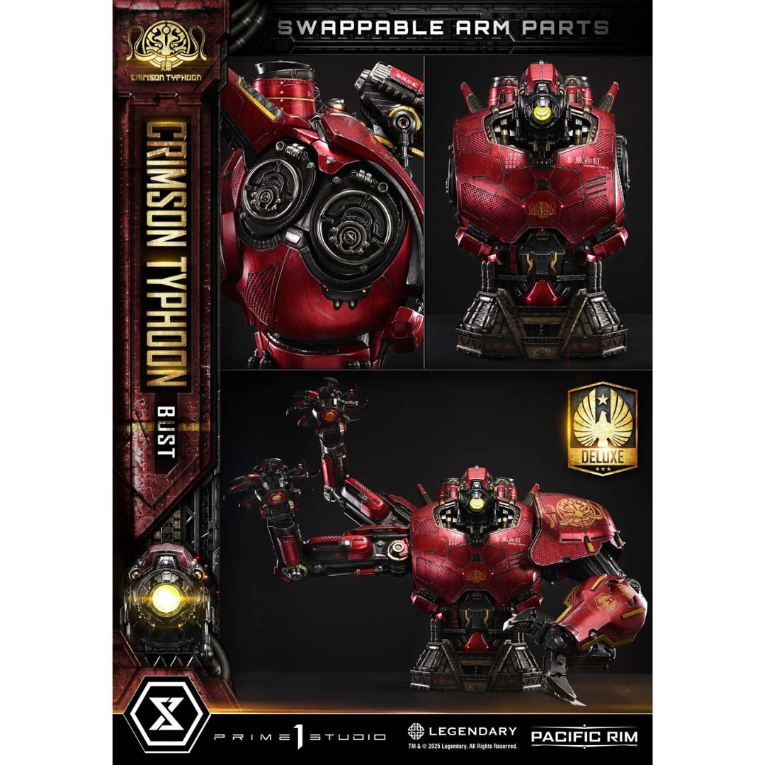 Pacific Rim (Film) Crimson Typhoon Deluxe Statue By Prime1 Studios -Prime1 Studios - India - www.superherotoystore.com