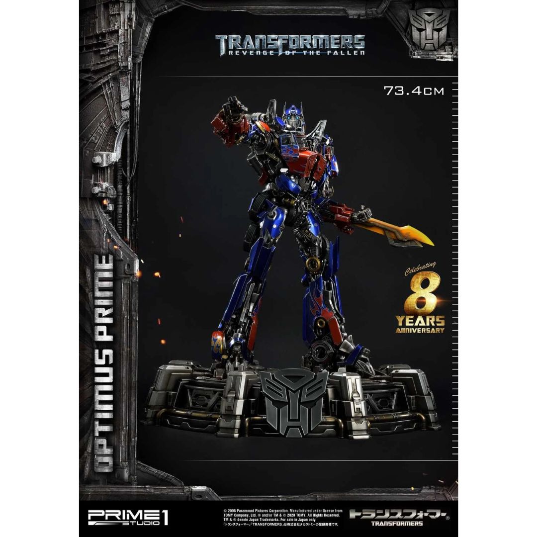Transformers: Revenge Of The Fallen (Film) Optimus Prime Ex Bonus Version Statue By Prime1 Studios -Prime 1 Studio - India - www.superherotoystore.com
