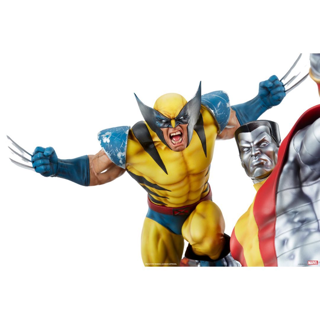 Fastball Special: Colossus and Wolverine Premium Format Statue by Sideshow Collectibles -Sideshow Collectibles - India - www.superherotoystore.com