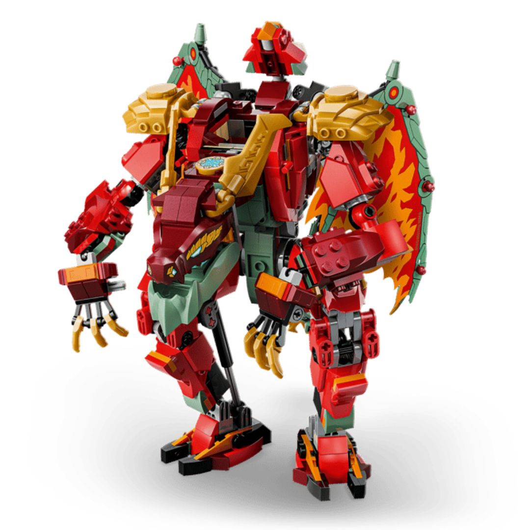 Ninjago Wyldfyre'S Transforming Dragon Mech By Lego