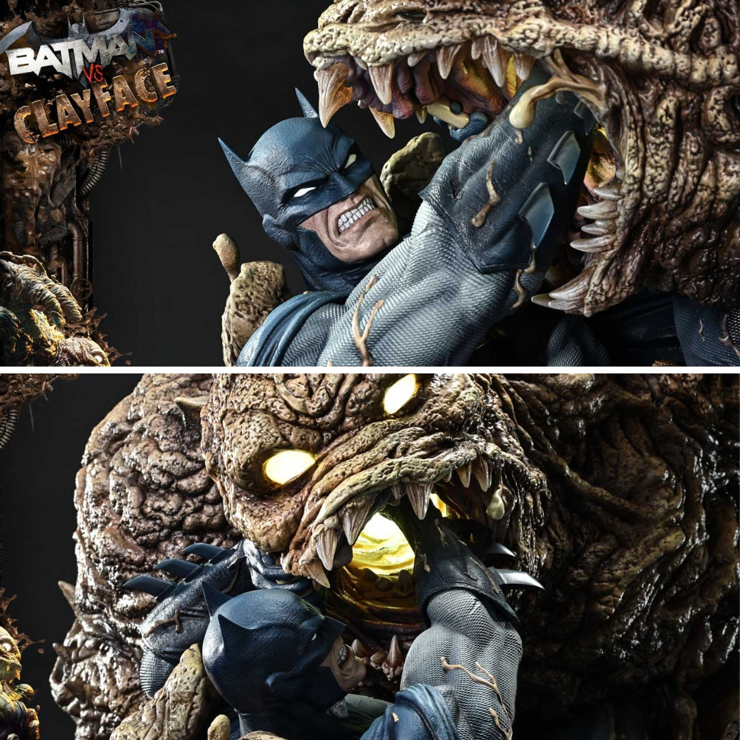 Batman (Comics) Batman Vs Clayface Statue By Prime1 Studios