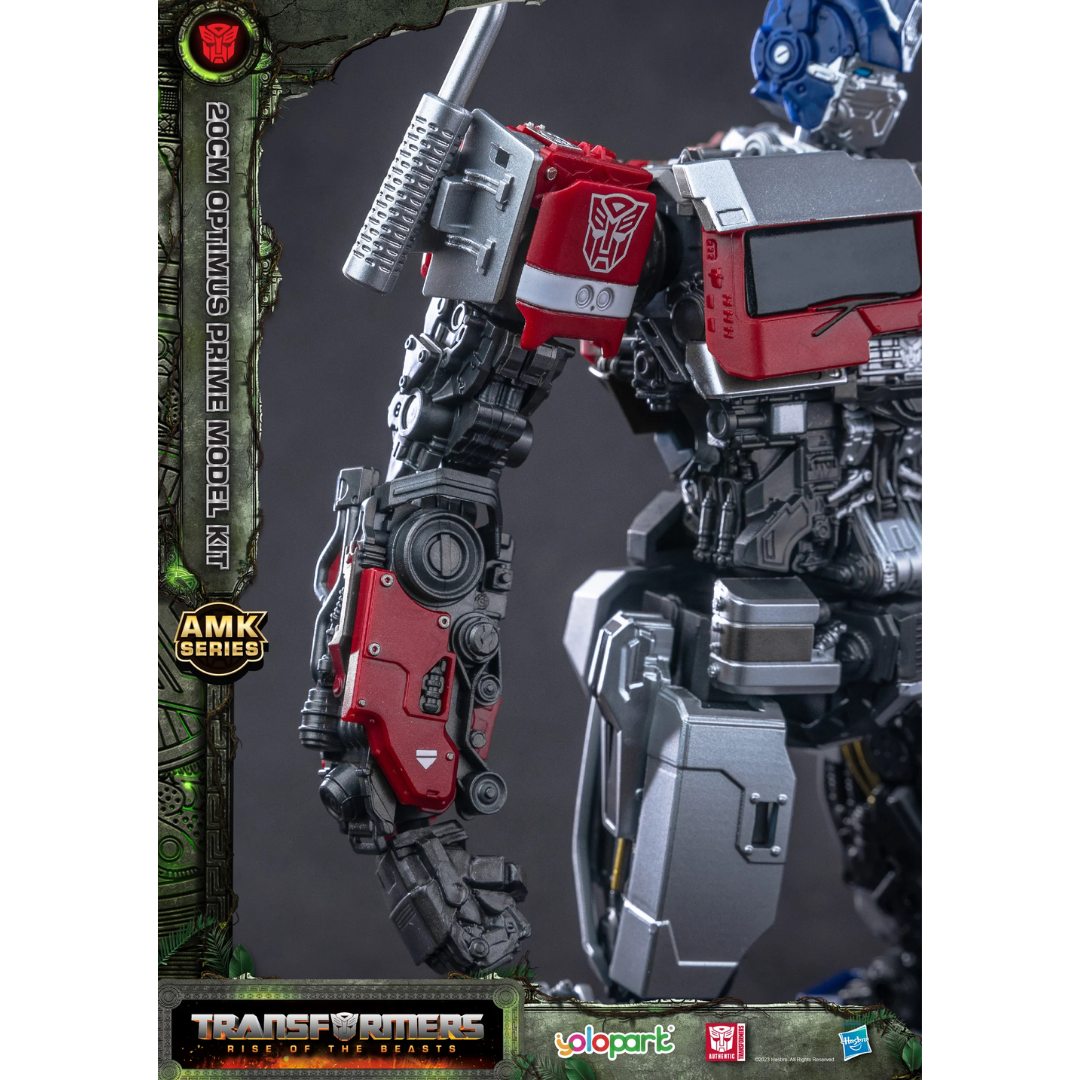 Transformers Rise Of The Beasts: Amk Series 20Cm Optimus Prime Model Kit By Yolo Park -Iron Studios - India - www.superherotoystore.com