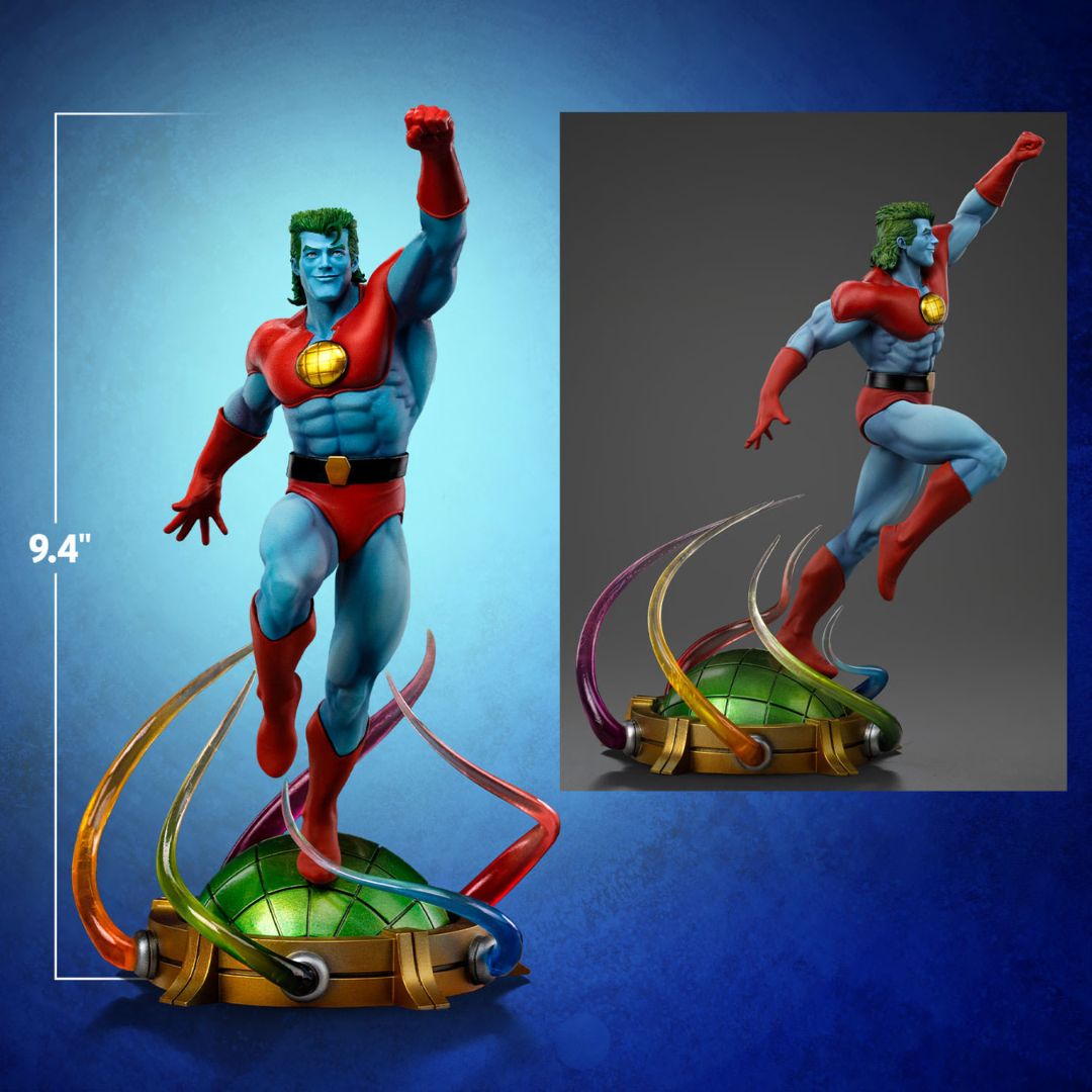 Captain Planet Captain Planet And The Planeteers Statue By Iron Studios -Iron Studios - India - www.superherotoystore.com