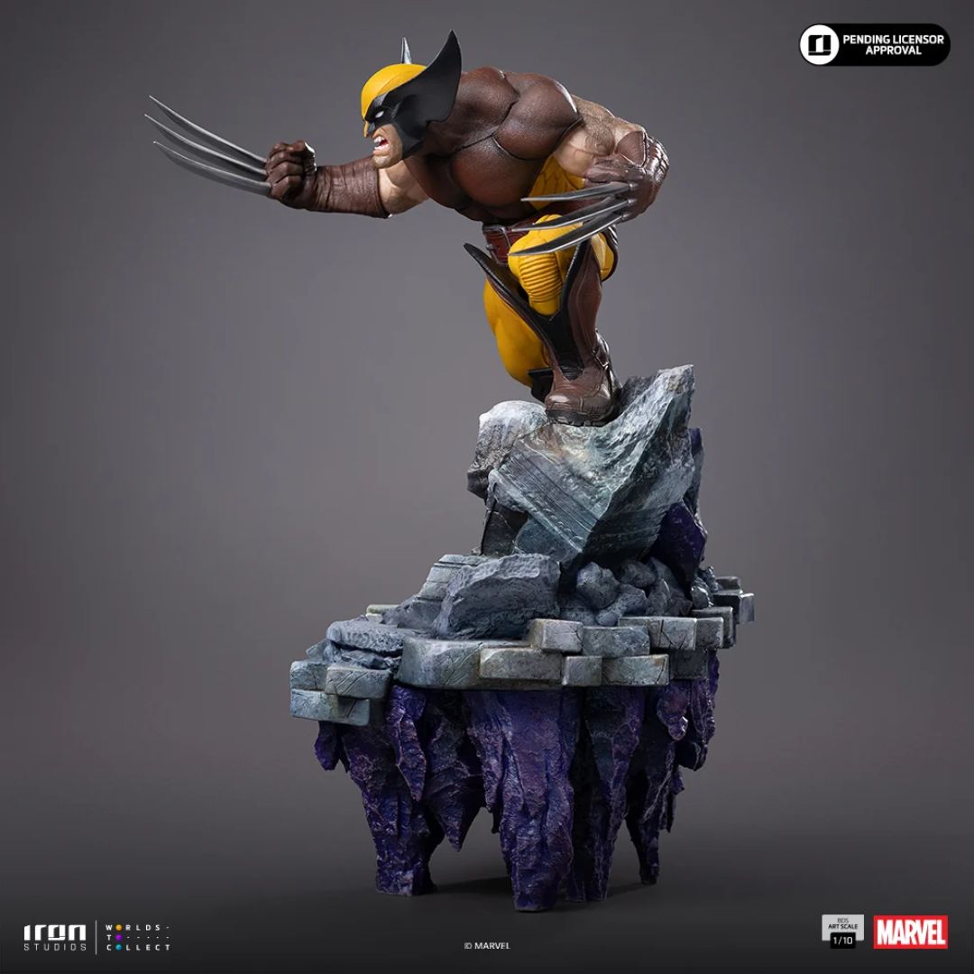 Wolverine - Infinity Gauntlet Diorama - Bds Art Statue By Iron Studios
