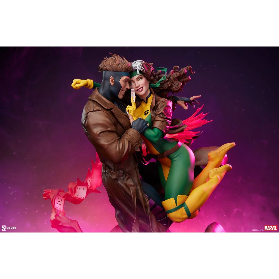 Rogue & Gambit Statues by Sideshow Collectibles -Sideshow Collectibles - India - www.superherotoystore.com