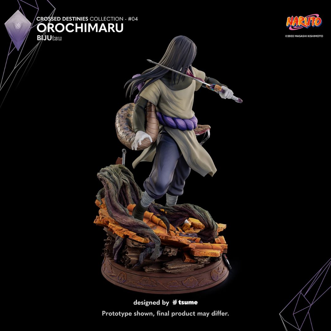 Orochimaru Bijutsu Statue By Tsume Art -Tsume Art - India - www.superherotoystore.com