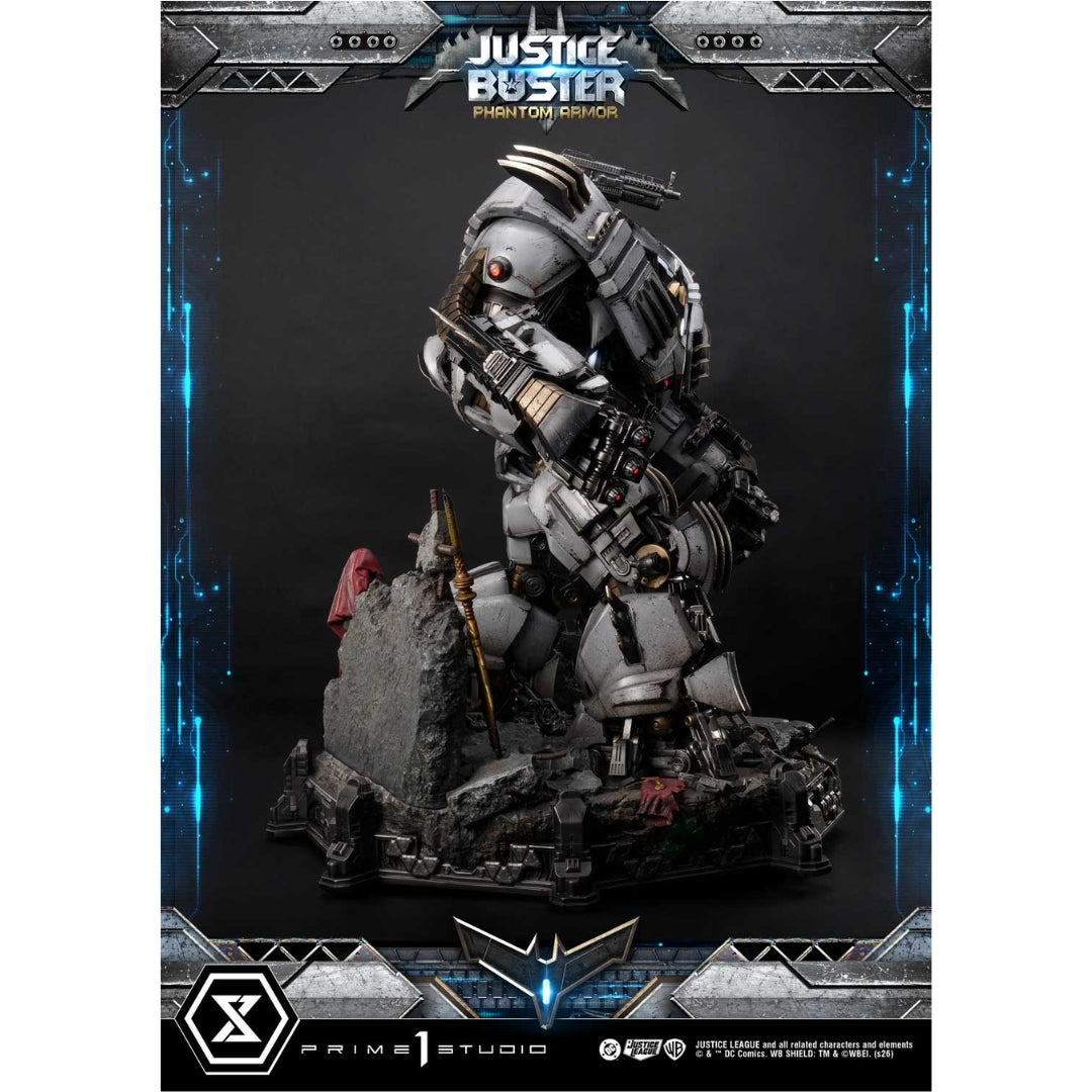 Justice League (Comics) Justice Buster: Phantom Armor Deluxe Statue By Prime1 Studios -Prime 1 Studio - India - www.superherotoystore.com