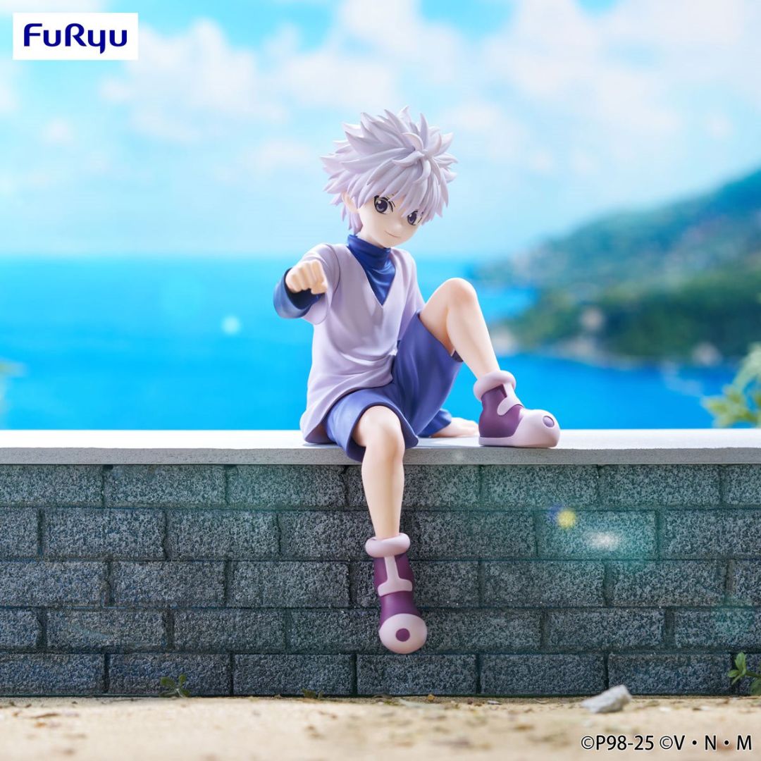 Hunter X Hunter Killua Noodle Stopper Statue By Furyu -Furyu - India - www.superherotoystore.com