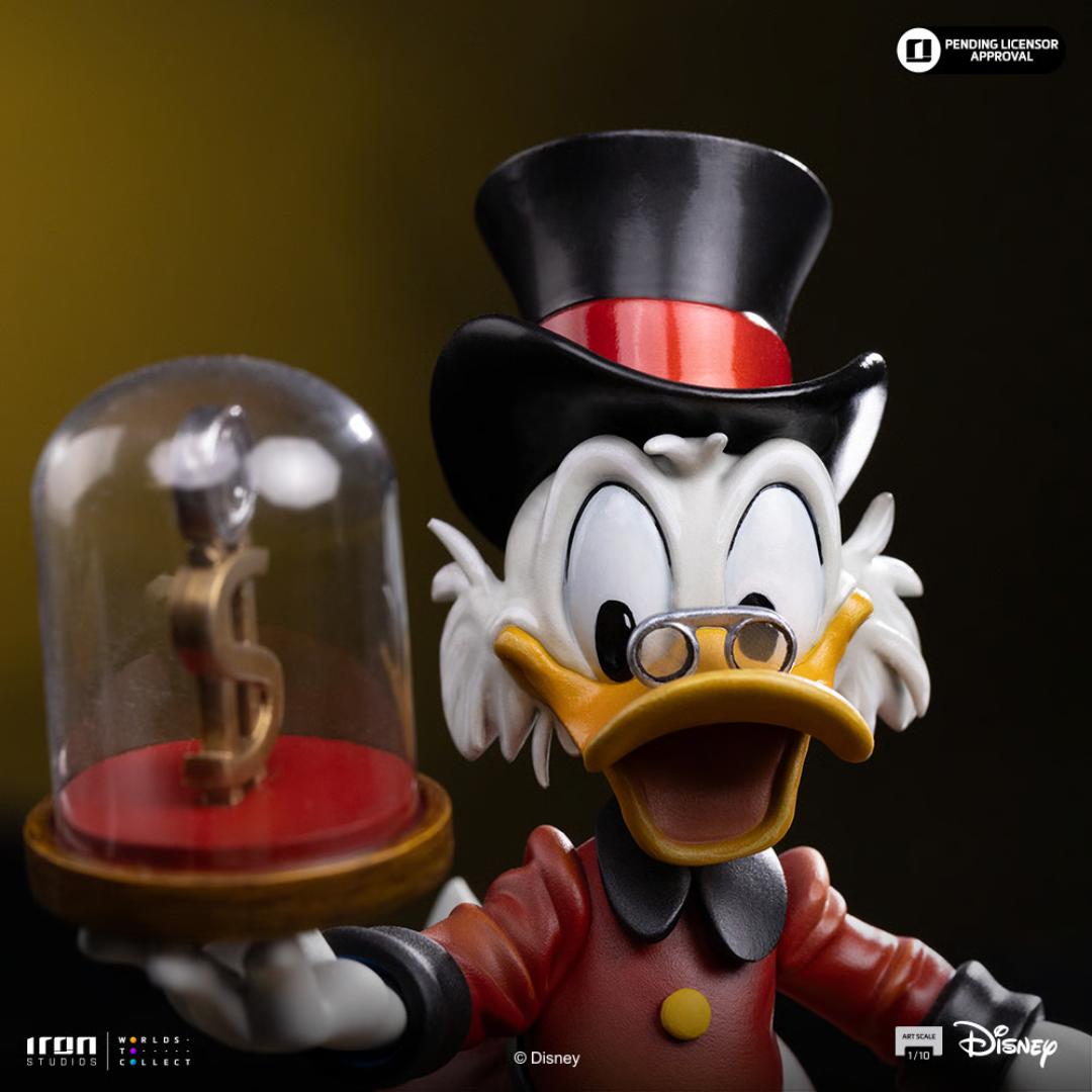 Ducktales Uncle Scrooge Mcduck Statue By Iron Studios
