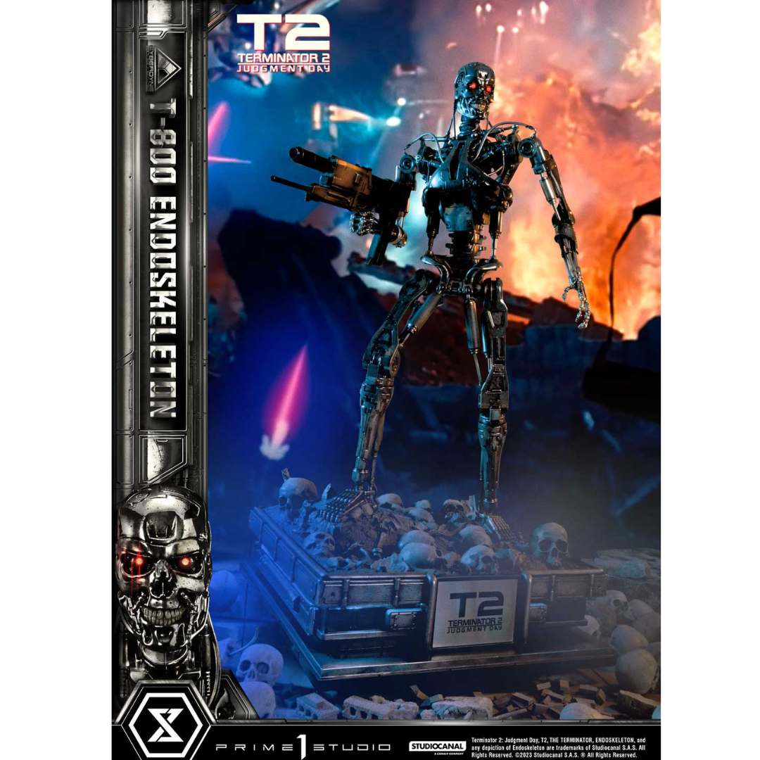 Terminator 2: Judgment Day T-800 Endoskeleton by Prime 1 Studio -Prime 1 Studio - India - www.superherotoystore.com