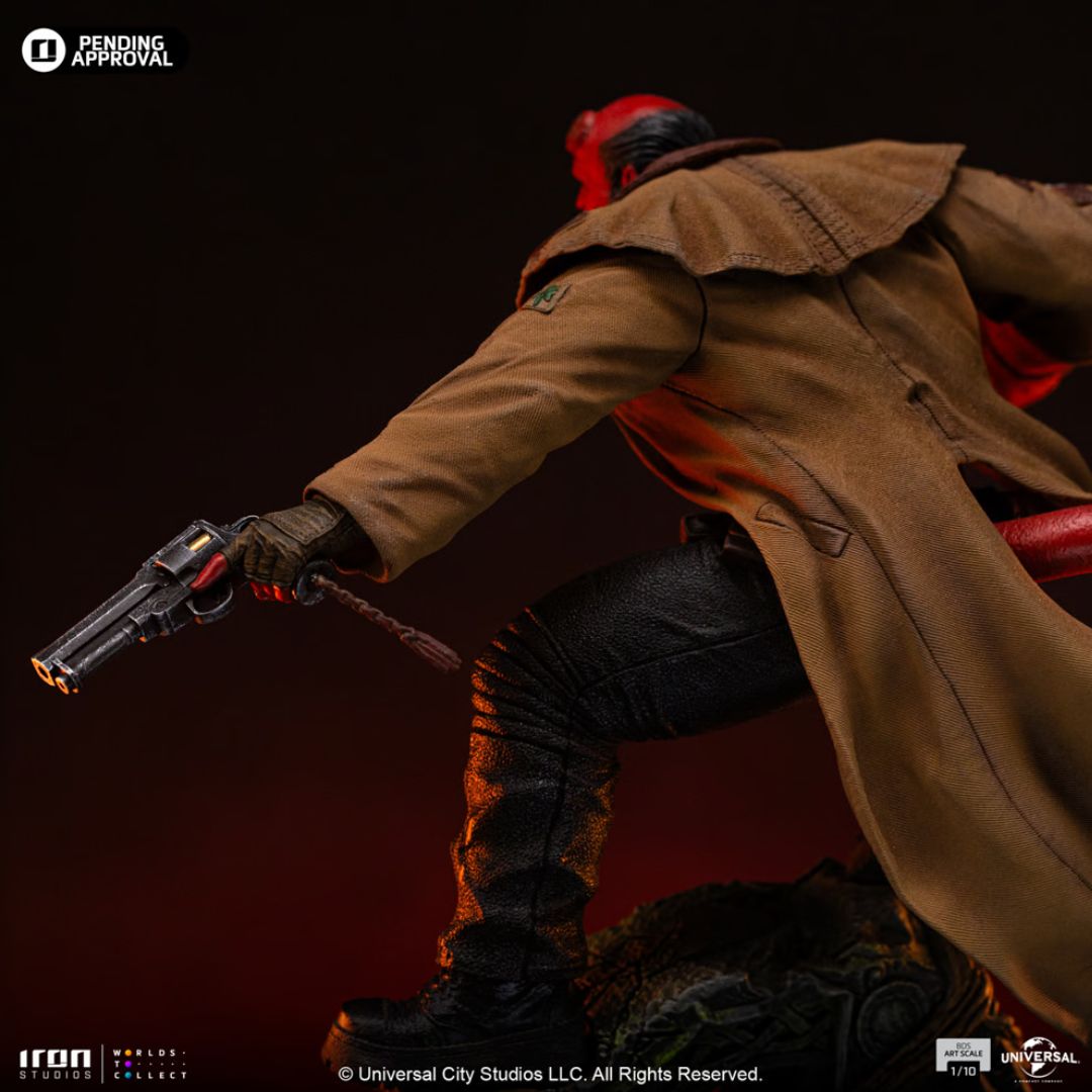 Hellboy Statue By Iron Studios -Iron Studios - India - www.superherotoystore.com