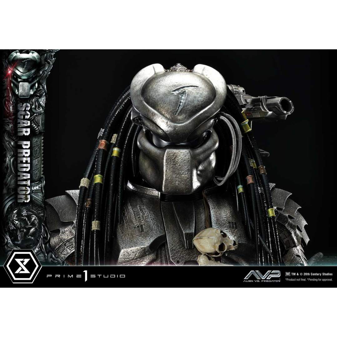 Alien vs.Predator Scar Predator Figure by Prime1 Studios -Prime 1 Studio - India - www.superherotoystore.com