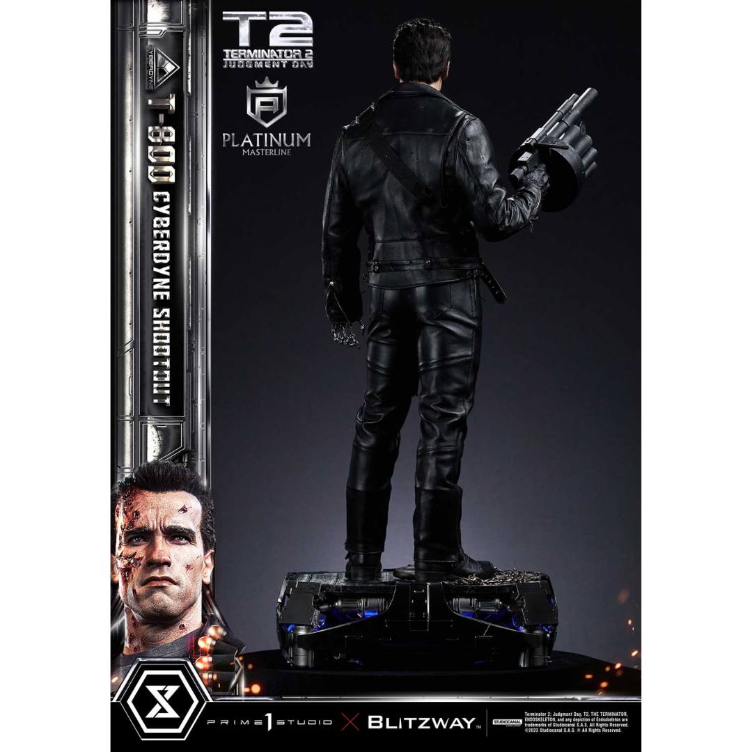 Terminator 2: Judgment Day T-800 favorite Cyberdyne Shootout By Prime 1 Studio -Prime 1 Studio - India - www.superherotoystore.com