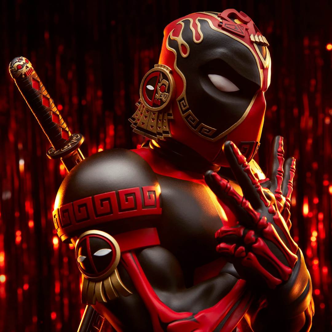 Deadpool Designer Collectible Bust by Sideshow Collectibles -Sideshow Collectibles - India - www.superherotoystore.com