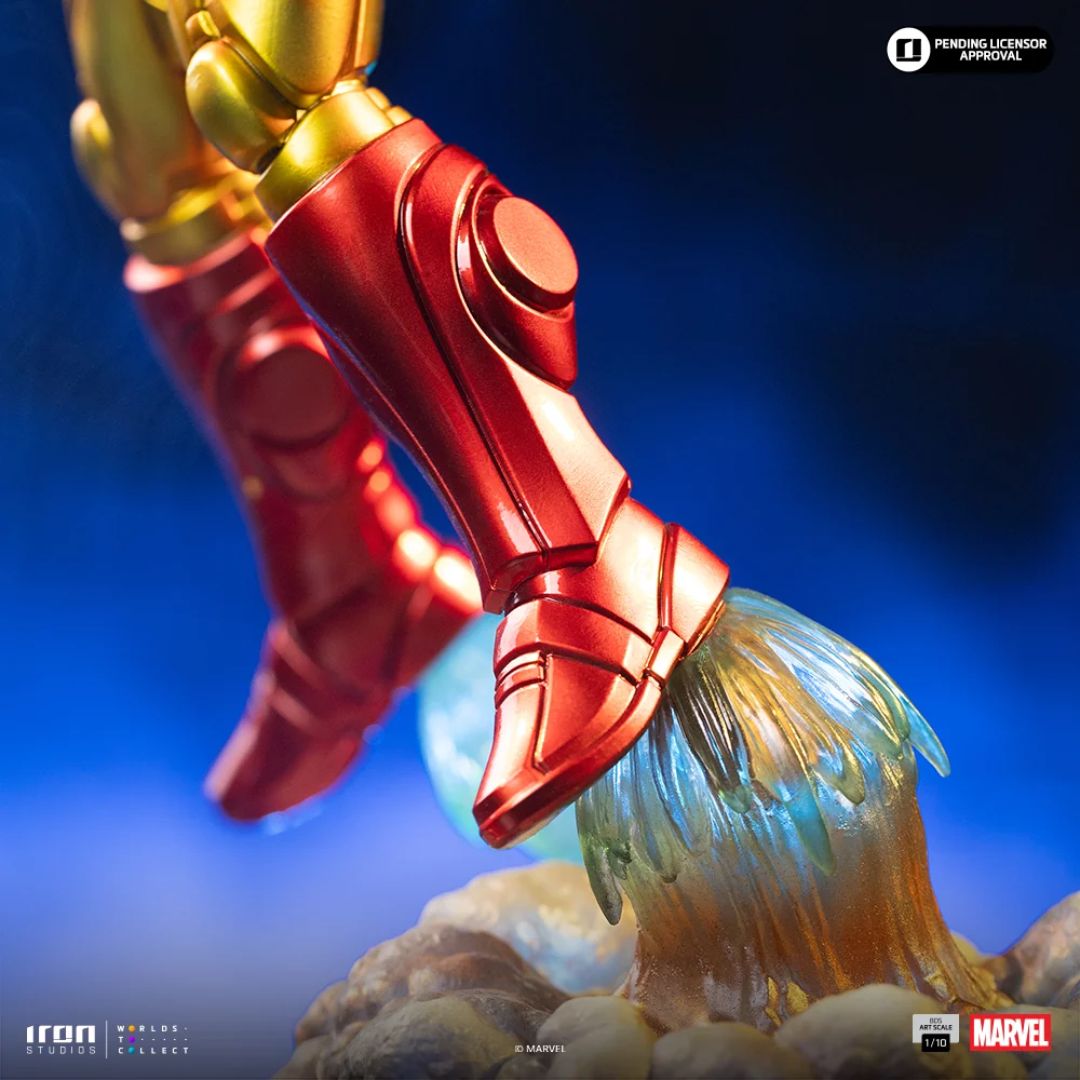 Iron Man - Infinity Gauntlet Diorama Statue By Iron Studios