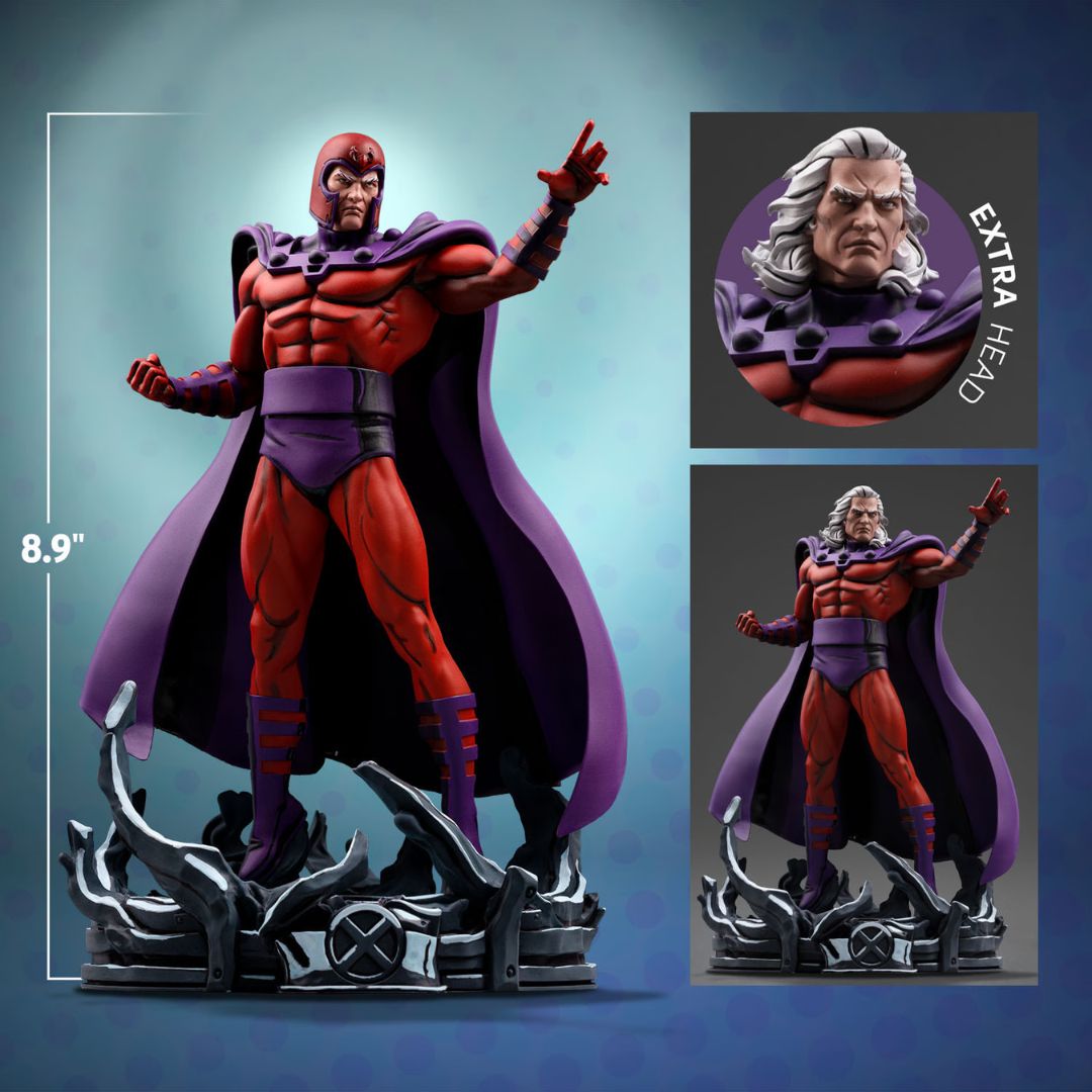 Magneto X-Men 97 Statue By Iron Studios -Iron Studios - India - www.superherotoystore.com
