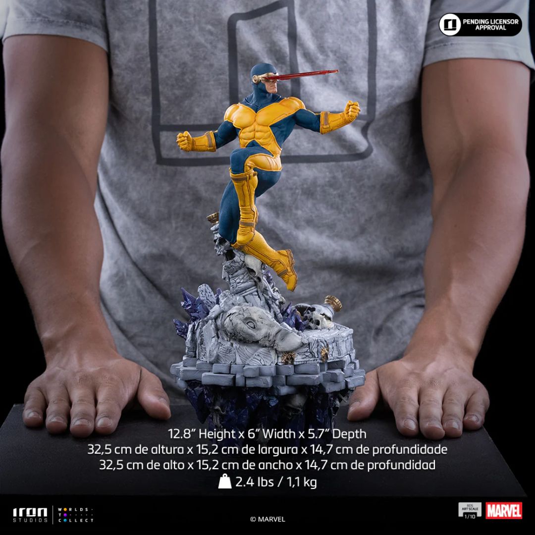 X-Men Cyclops Infinity Gauntlet Diorama  Bds Statue By Iron Studios