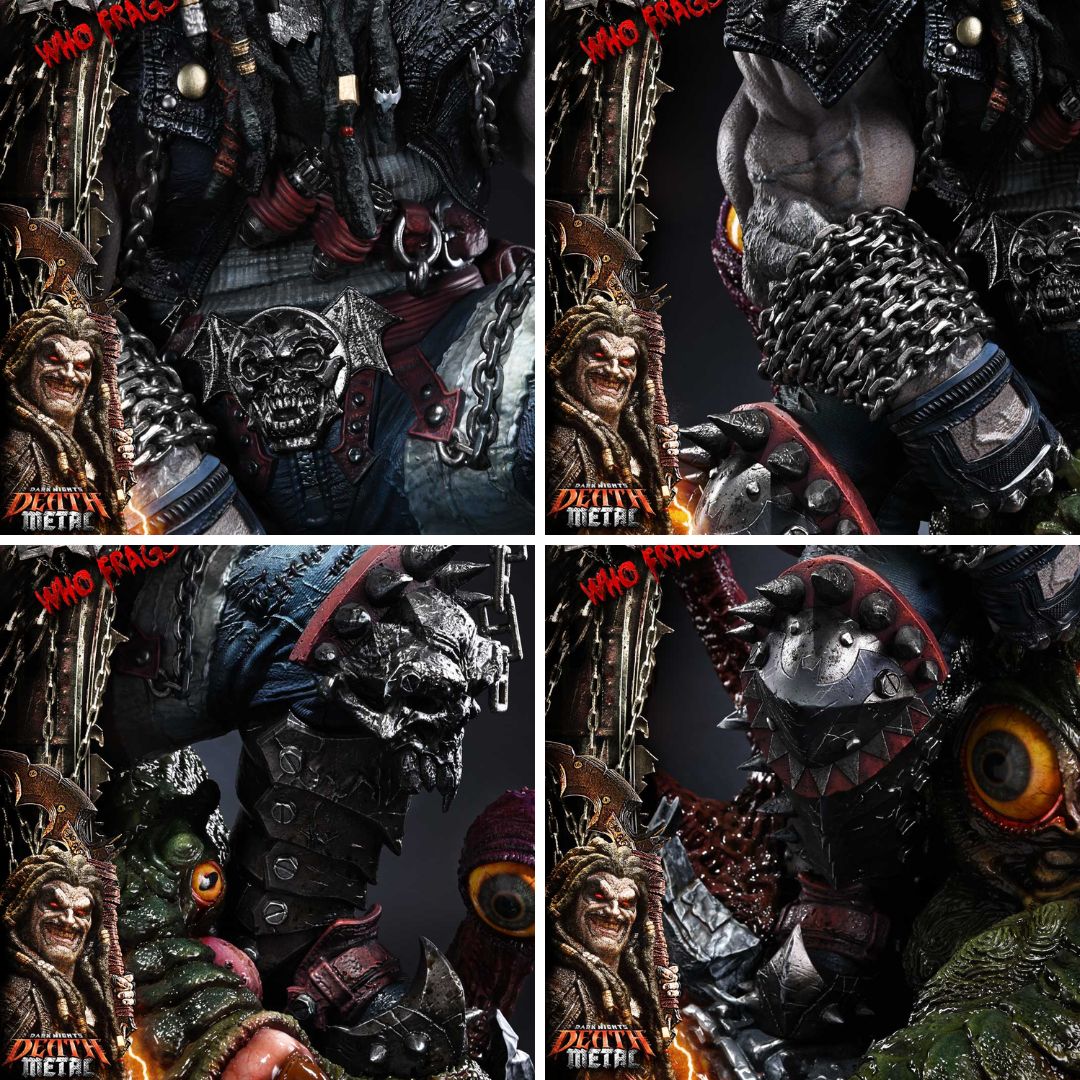 Dark Nights: Death Metal (Comics) Lobo Batman: Batman Who Frags Statue By Prime1 Studios