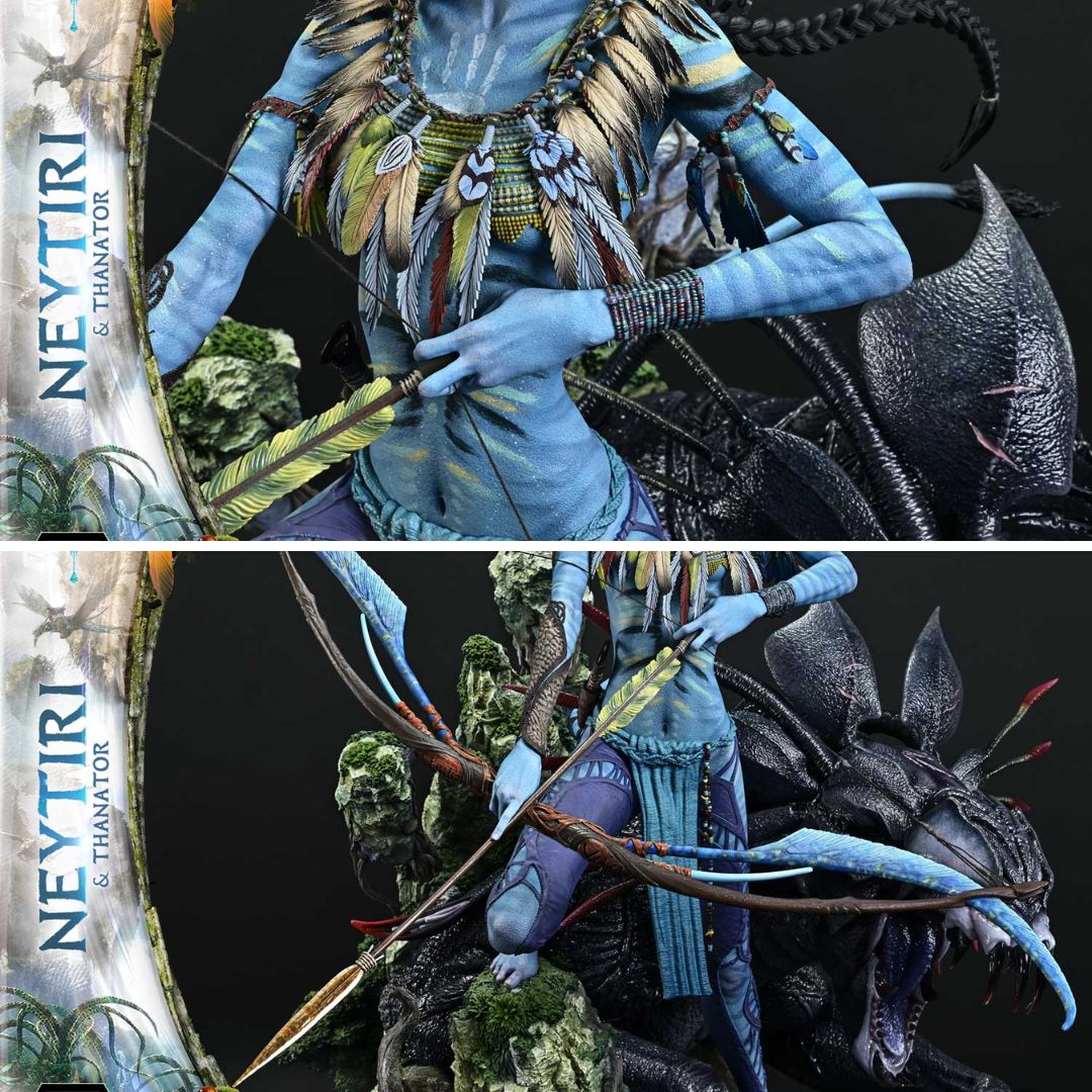 Avatar Neytiri & Thanator Statue by Prime 1 Studio -Prime 1 Studio - India - www.superherotoystore.com