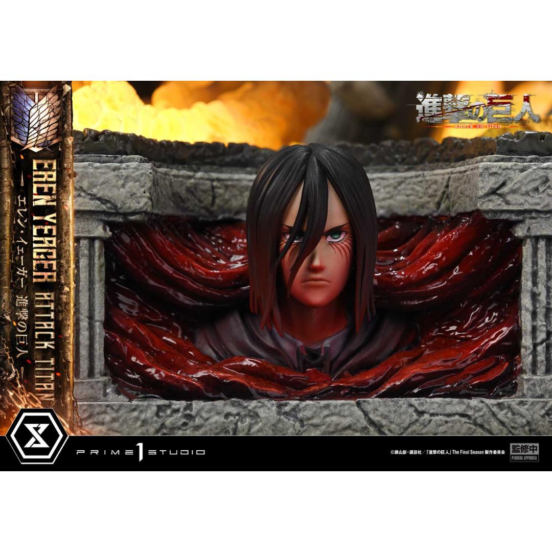 Tv Animation Attack On Titan Eren Yeager Statue By Prime1 Studios -Prime 1 Studio - India - www.superherotoystore.com