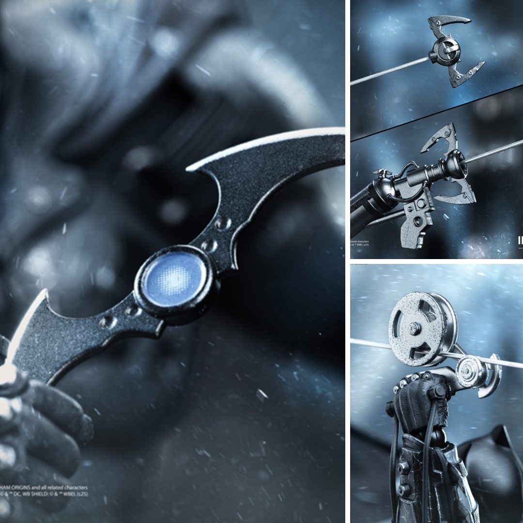 Arkham Origins Batman Battle Damaged Version By Inart -INART - India - www.superherotoystore.com