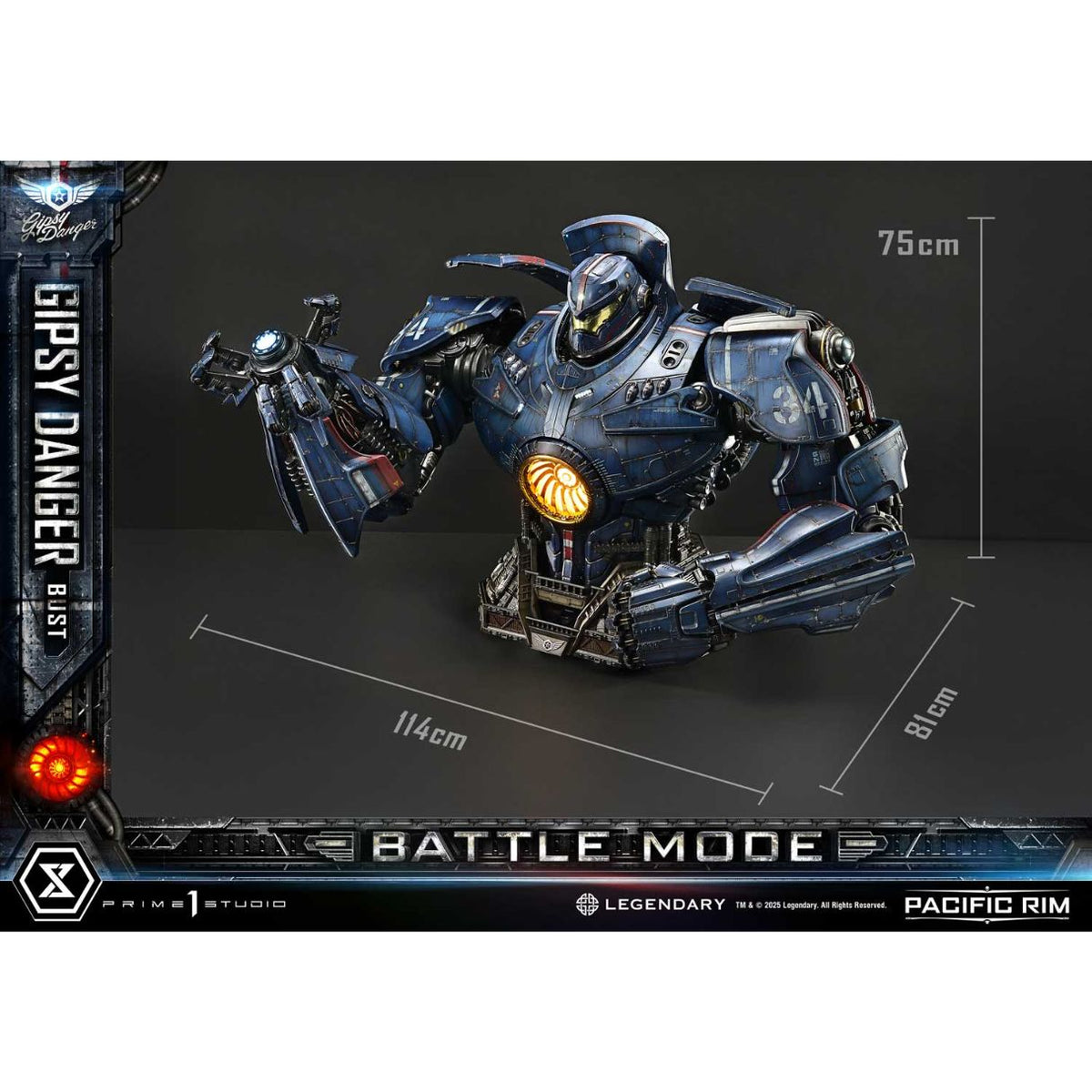Gipsy Danger Battle Mode (Regular Version) Statue By Prime1 Studios -Prime 1 Studio - India - www.superherotoystore.com