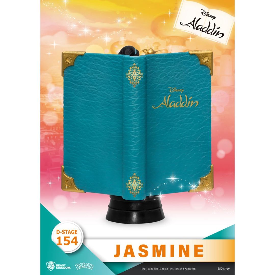 Aladdin Disney Story Book Series Jasmine D-Stage Statue by Beast Kingdom -Beast Kingdom - India - www.superherotoystore.com
