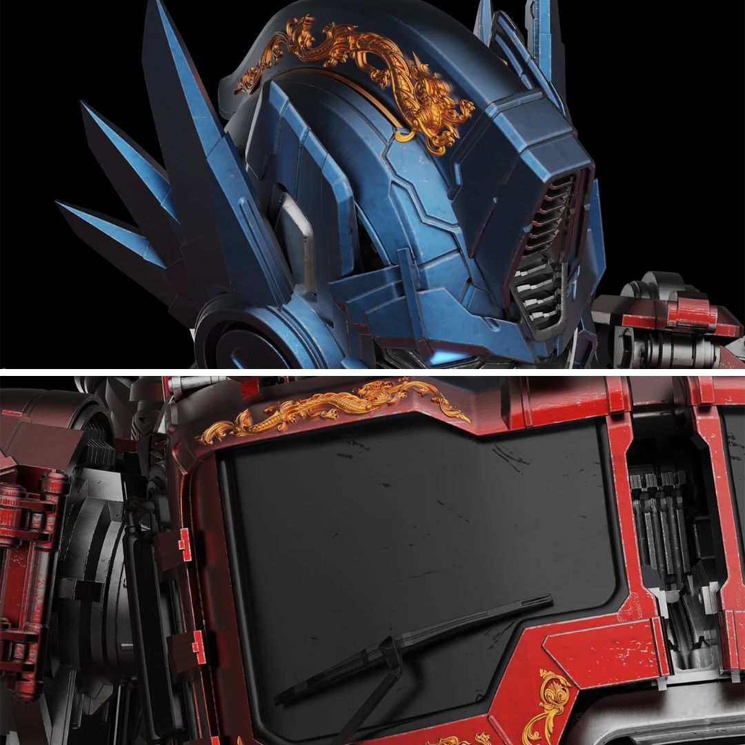 Optimus Prime - Azure Dragon (Mythical Beasts Series) By Xm Studios -XM Studios - India - www.superherotoystore.com