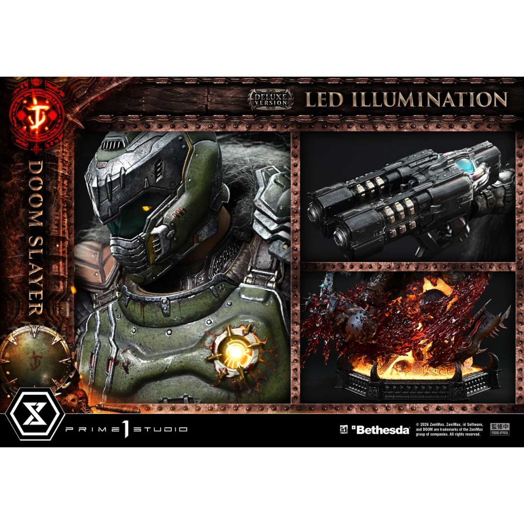 Doom: The Dark Ages Doom Slayer Dx Bonus Version Statue By Prime1 Studios