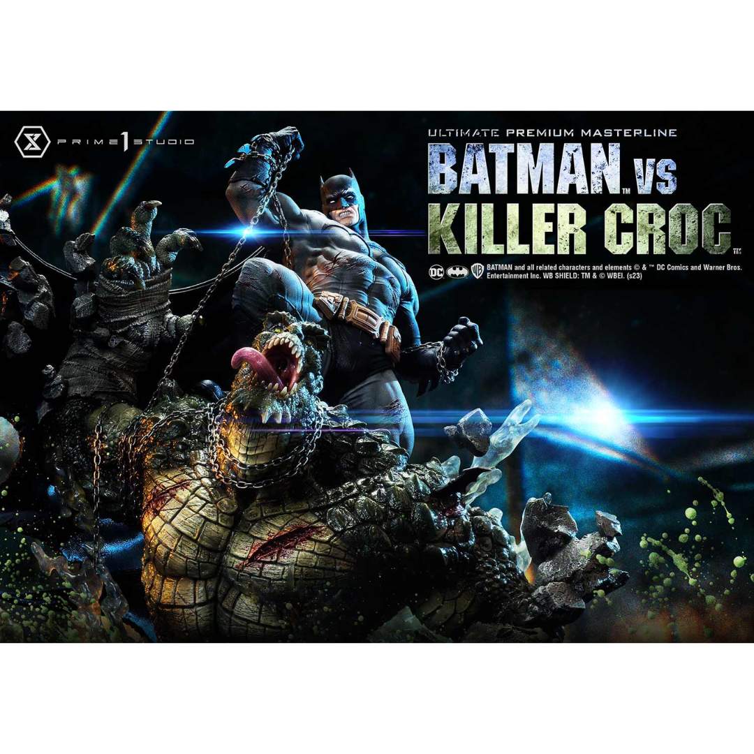 DC Comics Batman VS Killer Croc Statue by Prime1 Studios -Prime 1 Studio - India - www.superherotoystore.com