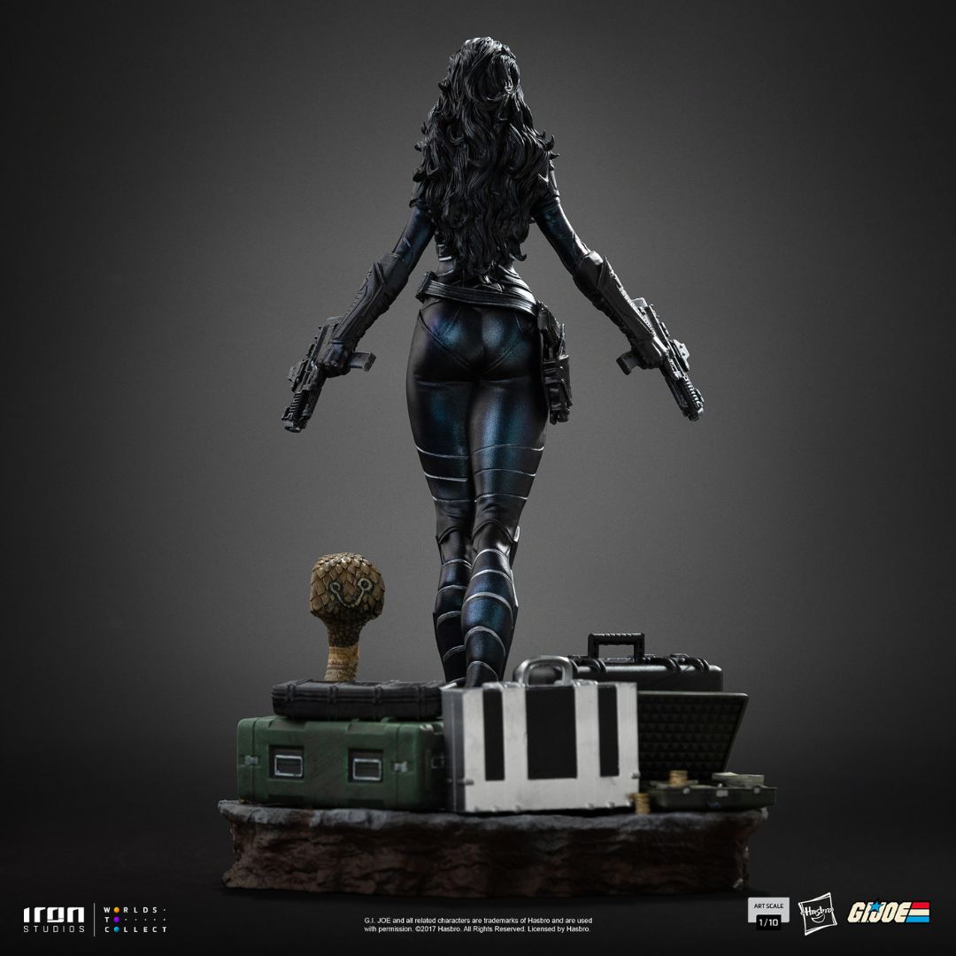 GIJOE Baroness Art Statue By Iron Studios