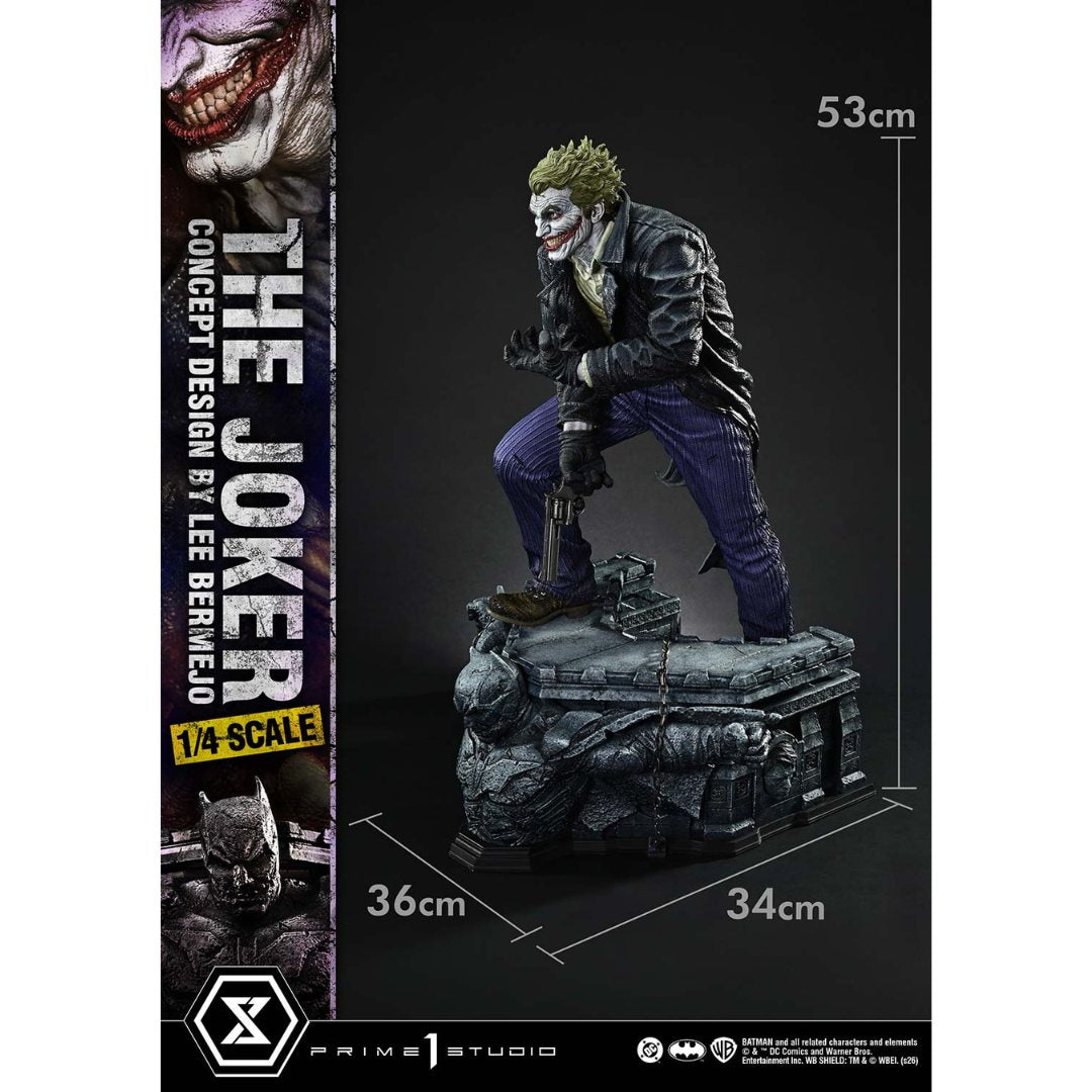 Batman (Comics) The Joker (Concept Design By Lee Bermejo) Dx Bonus Version By Prime1 Studios