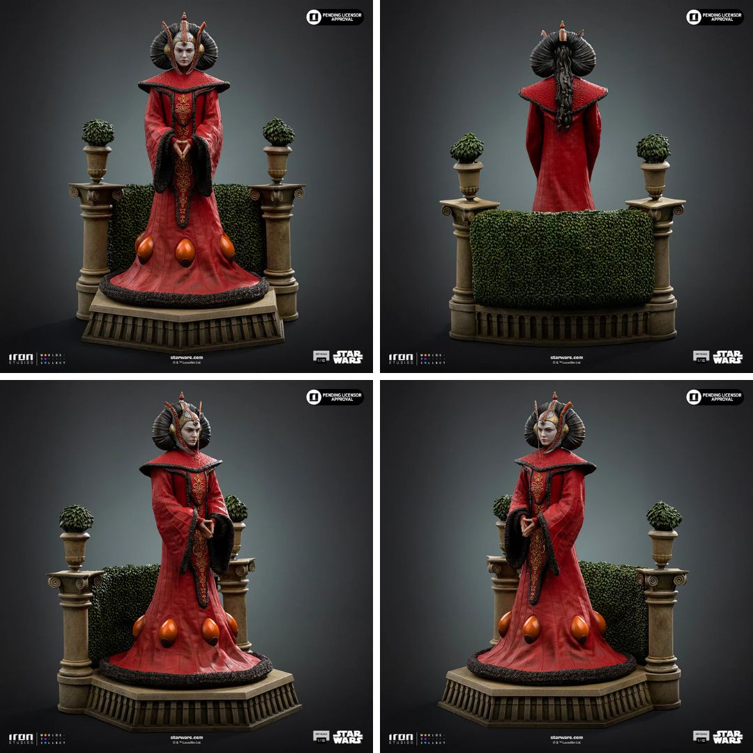 Star Wars Queen Amidala Statue By Iron Studios