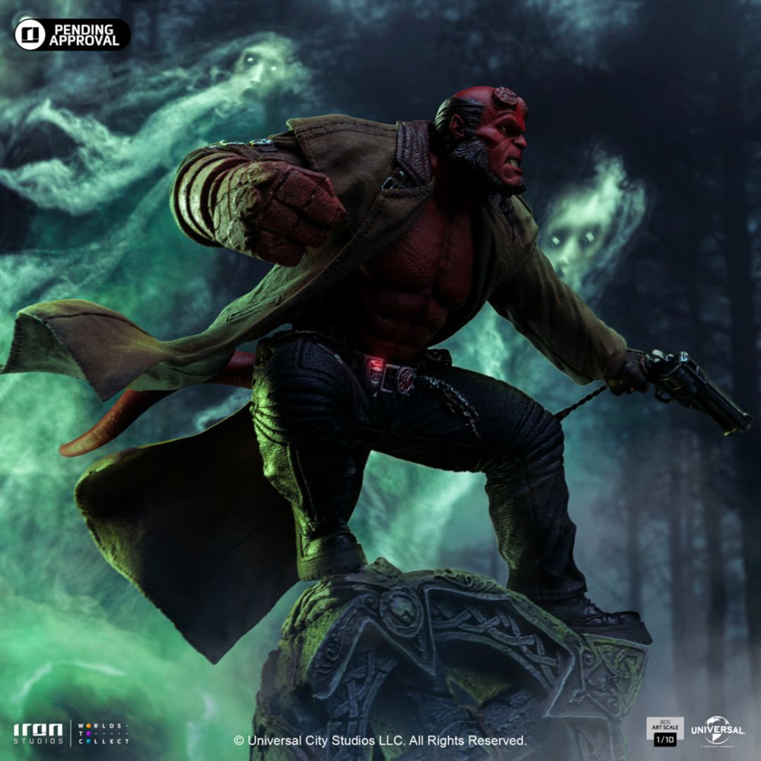 Hellboy Statue By Iron Studios -Iron Studios - India - www.superherotoystore.com