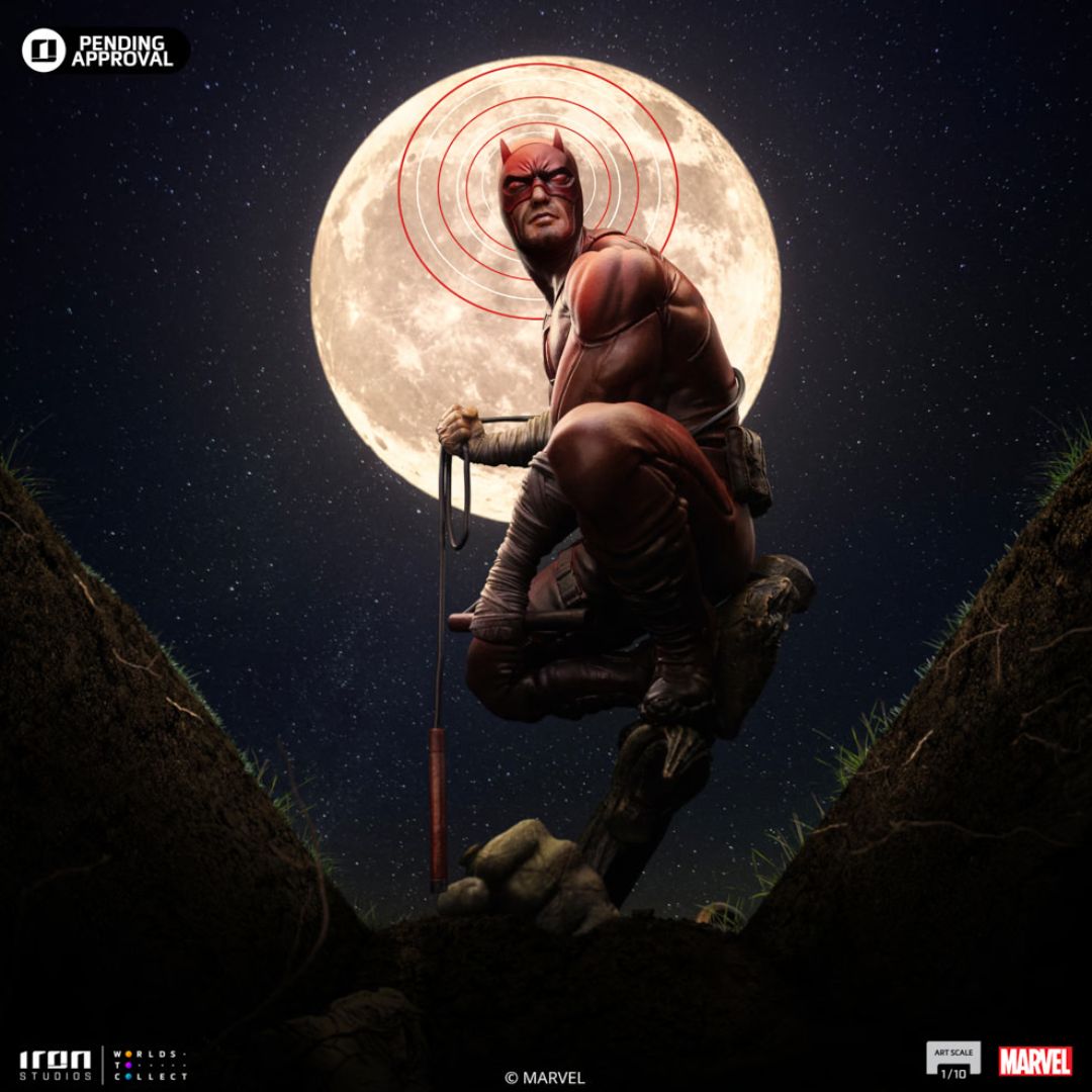 Daredevil Unleashed Statue By Iron Studios -Iron Studios - India - www.superherotoystore.com