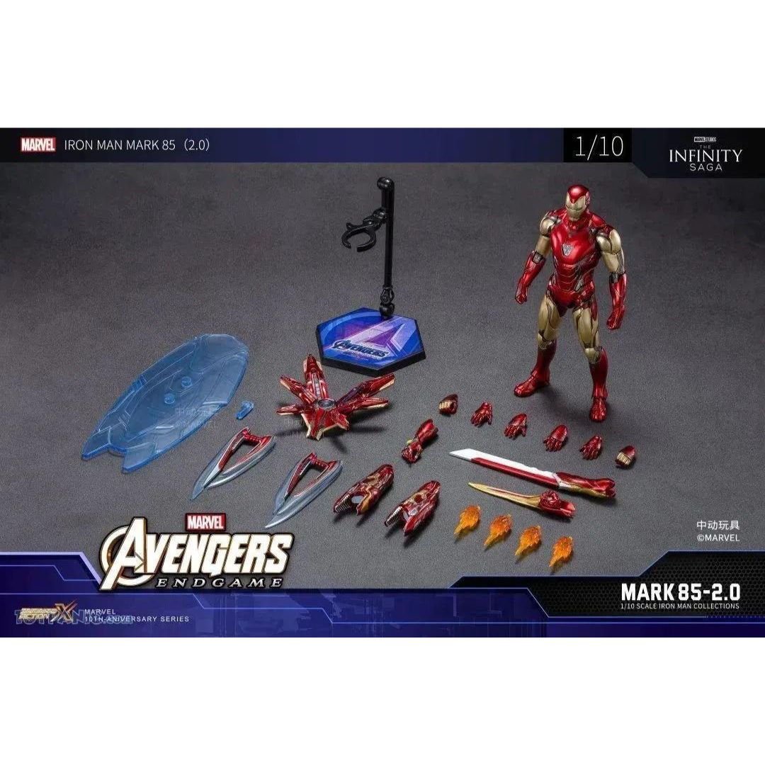 Iron Man Mk85 Action Figure By Zd Toys -ZD Toys - India - www.superherotoystore.com