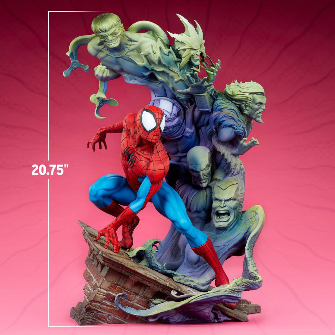 Spider-Man Premium Format™ Statue by Sideshow Collectibles -Sideshow Collectibles - India - www.superherotoystore.com