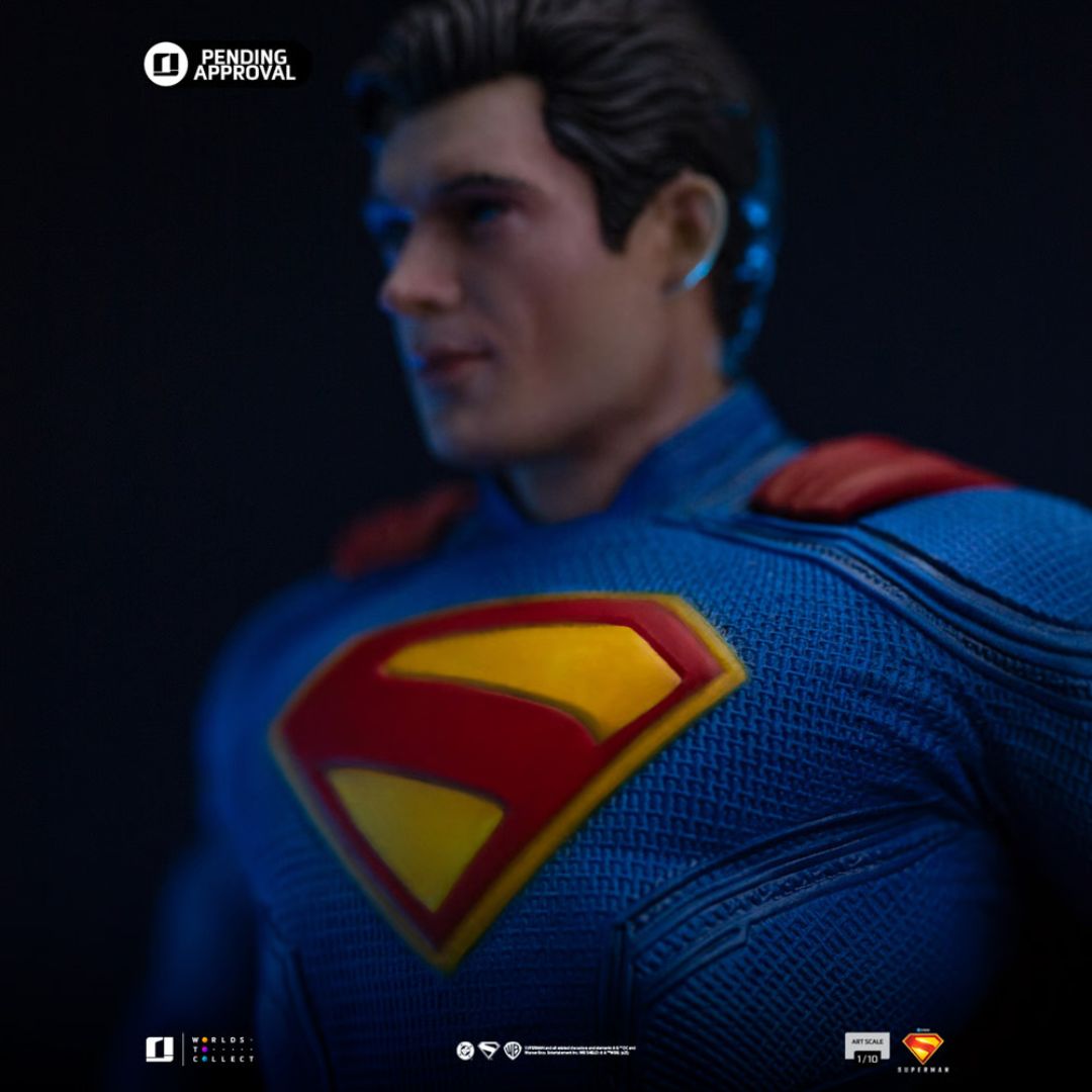 Superman & Krypto Art Scale Statue By Iron Studios -Iron Studios - India - www.superherotoystore.com