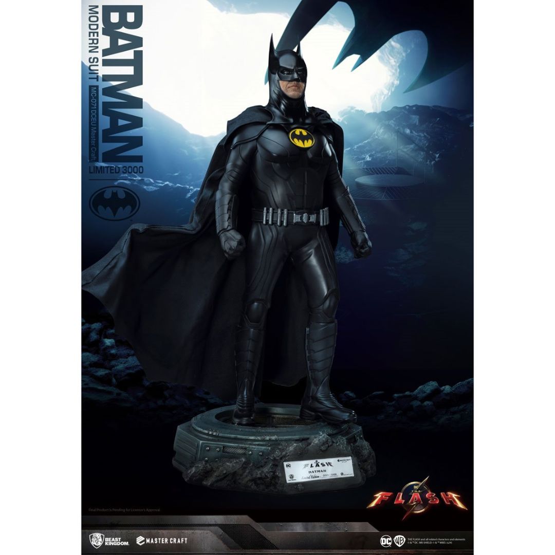 The Flash Movie Batman Modern Suit MC-071 DCEU Master Craft Statue by Beast Kingdom -Beast Kingdom - India - www.superherotoystore.com