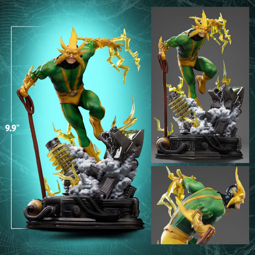 Spider-man Electro Bds Statue By Iron Studios -Iron Studios - India - www.superherotoystore.com