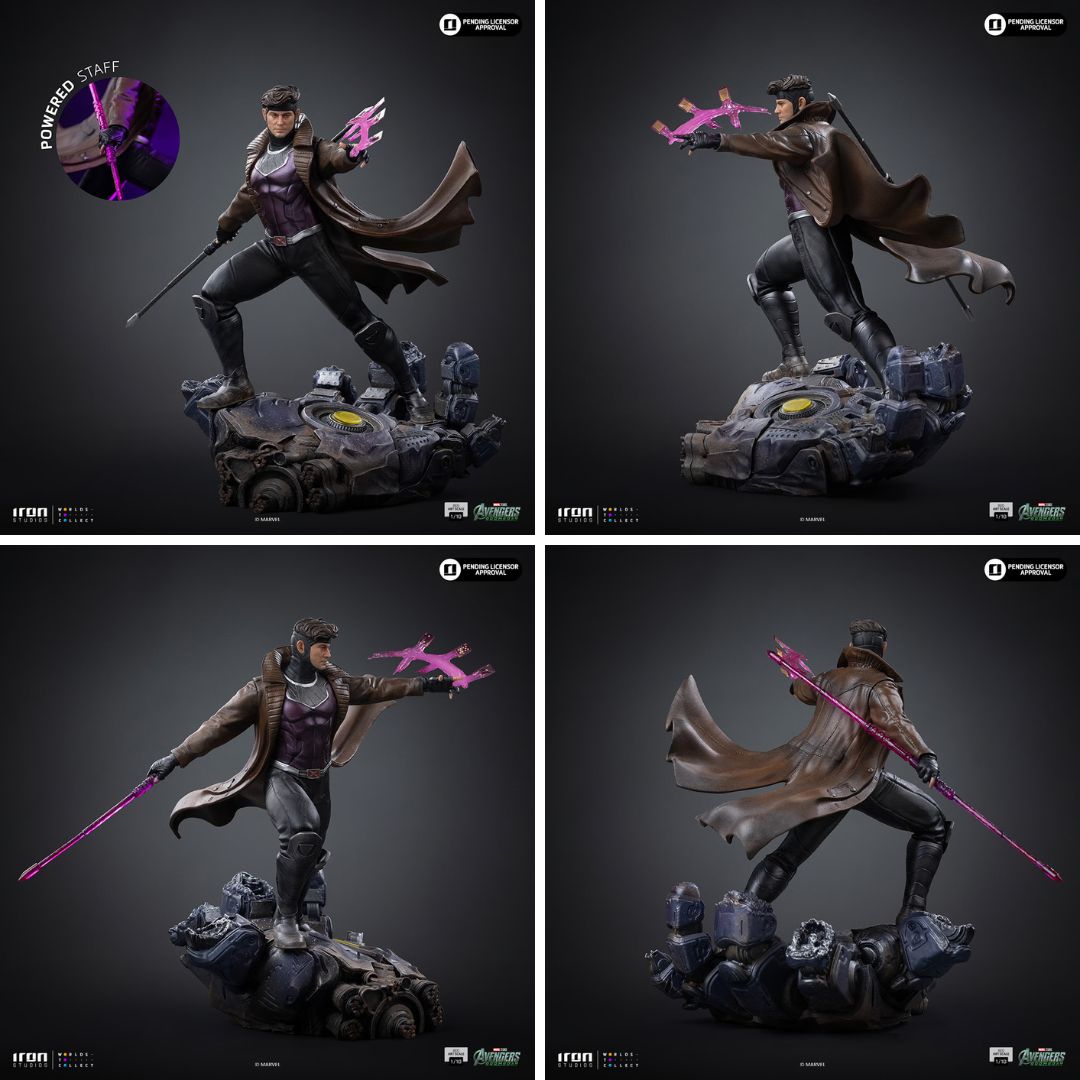 Gambit - Avengers: Doomsday - Bds Statue By Iron Studios -Iron Studios - India - www.superherotoystore.com