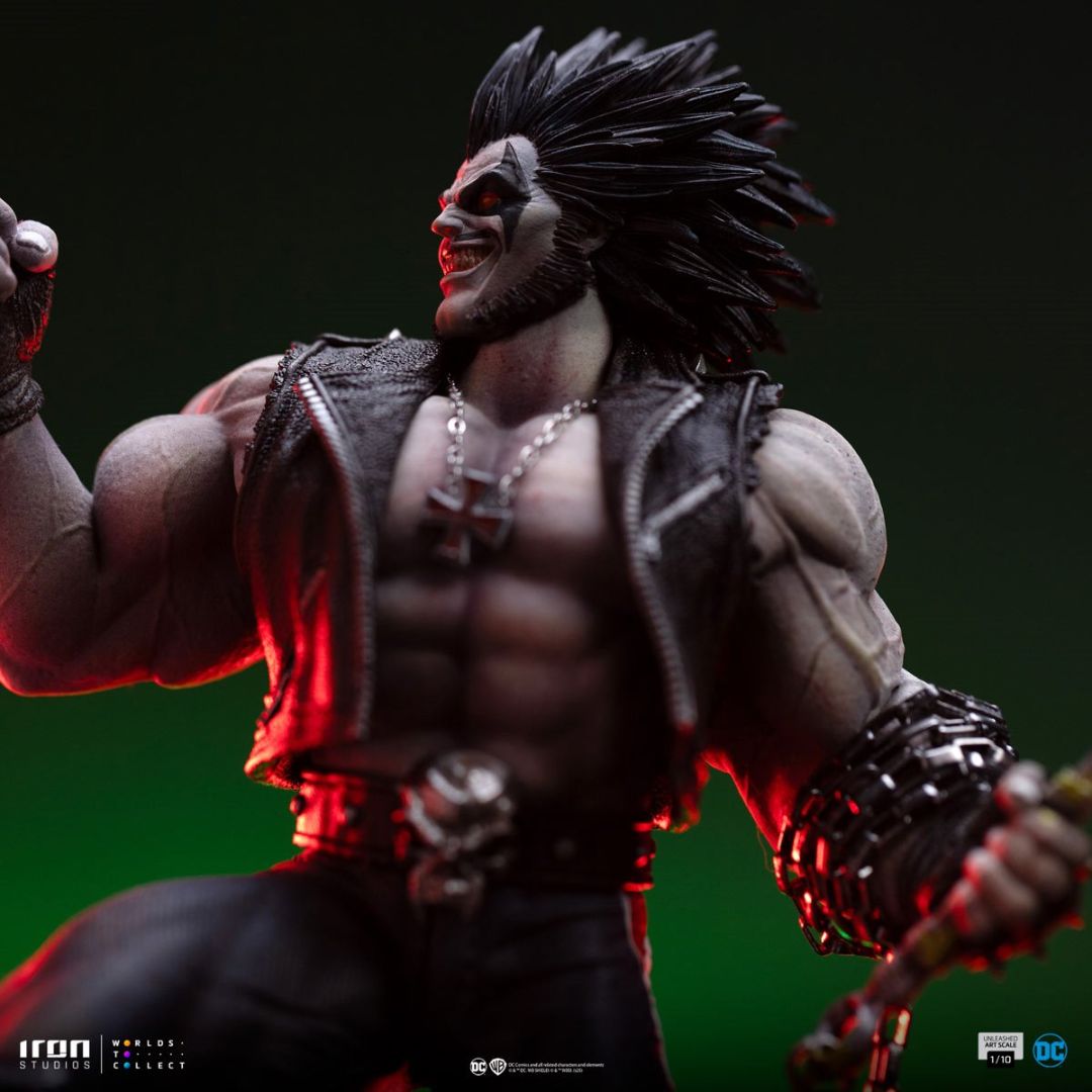 Lobo Unleashed Art Statue By Iron Studios -Iron Studios - India - www.superherotoystore.com