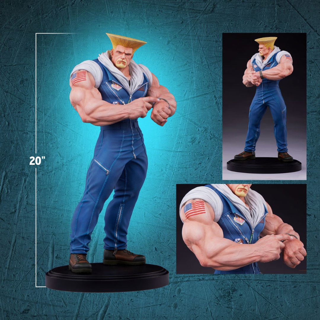 Guile statue by PCS Collectibles -PCS Studios - India - www.superherotoystore.com