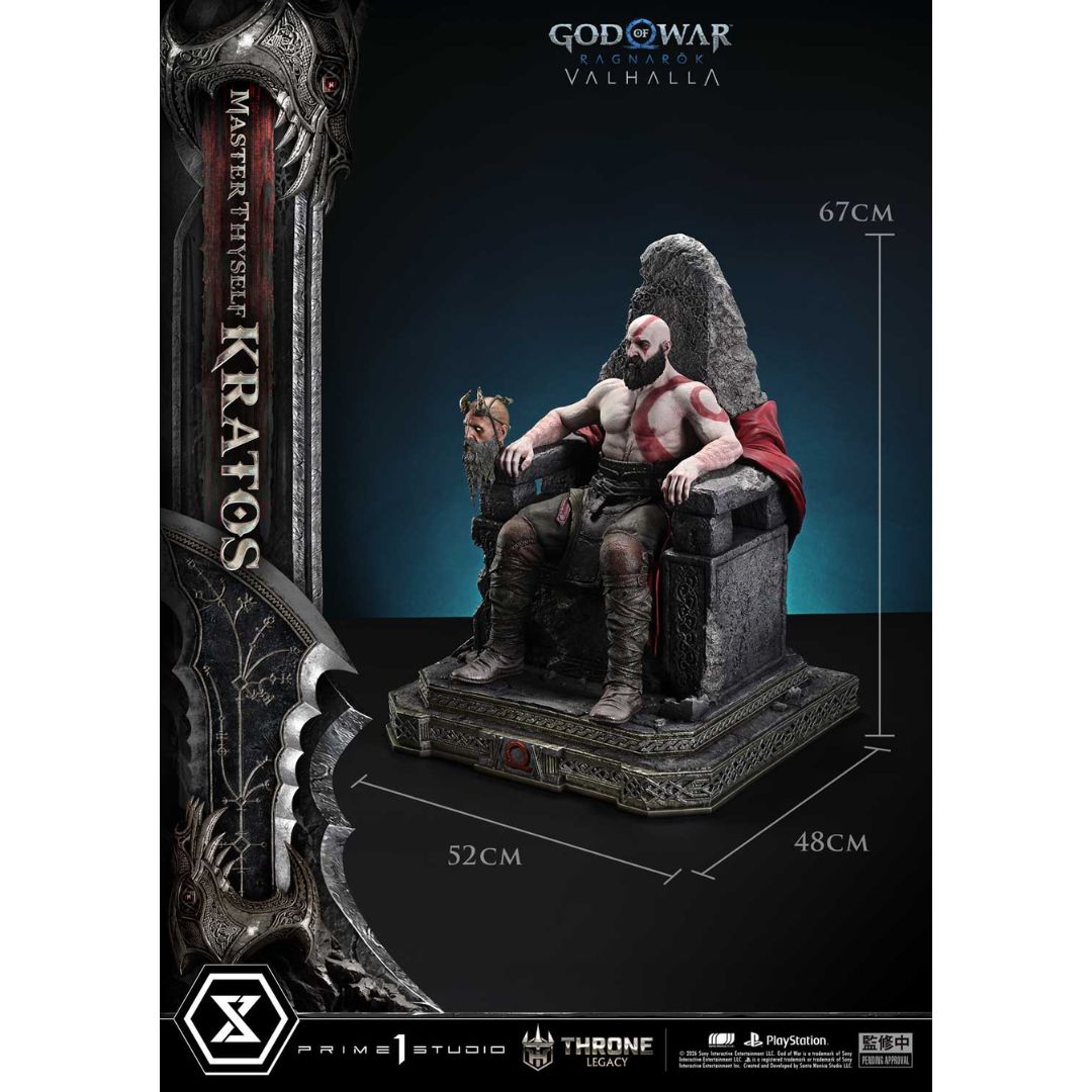 God Of War: Ragnarok Master Thyself Kratos Statue By Prime1 Studios